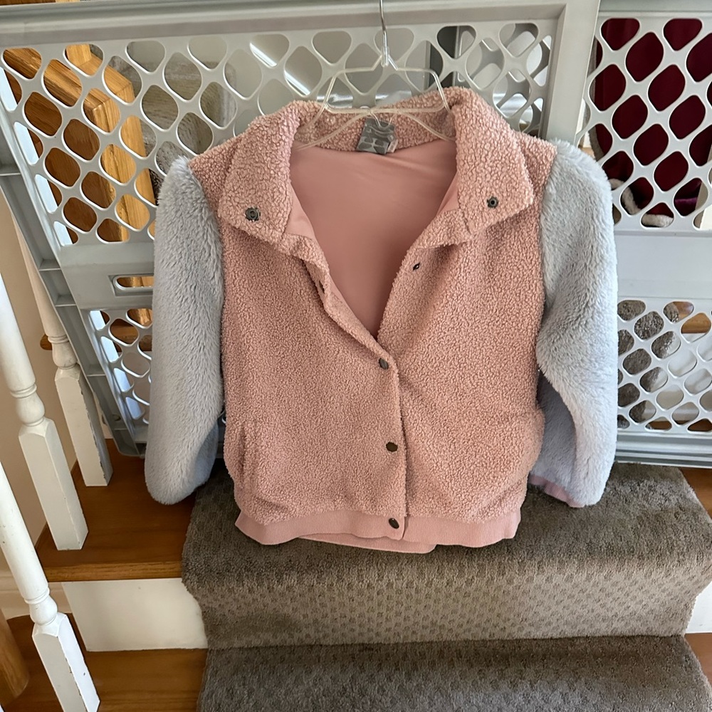 For all seasons by paper crane fleece jacket